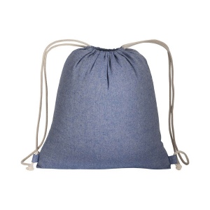 Sac à dos en coton recyclé effet mélange 18