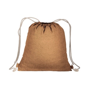 Sac à dos en coton recyclé effet mélange 20