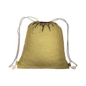Sac à dos en coton recyclé effet mélange 21