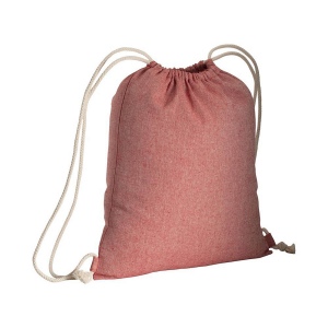 Sac à dos en coton recyclé effet mélange 11