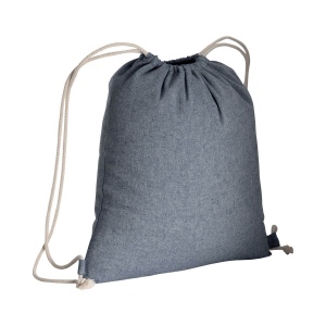 Sac à dos en coton recyclé effet mélange 9