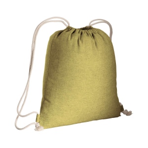 Sac à dos en coton recyclé effet mélange 8