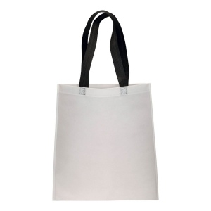 Shopper en TNT 70g/m2 thermosoudé, anses longues 18