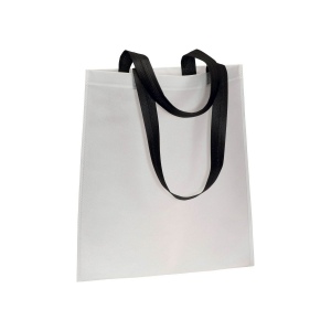 Shopper en TNT 70g/m2 thermosoudé, anses longues 7