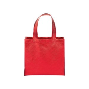 Sac shopper avec soufflet en non tissè laminé thermsoudé, anses courtes 15