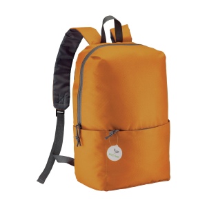 Sac à dos en polyester sans PVC avec quatre poches, bretelles réglables 4