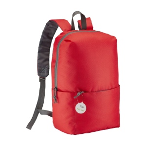 Sac à dos en polyester sans PVC avec quatre poches, bretelles réglables 6