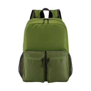 Sac à dos en polyester 600D avec cinq poches, deux bandoulières latérales en filet 5