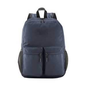 Sac à dos en polyester 600D avec cinq poches, deux bandoulières latérales en filet 6