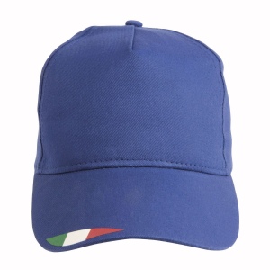 Casquette en polyester 5 panneaux avec impression tricolore 5