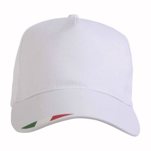 Casquette en polyester 5 panneaux avec impression tricolore 7