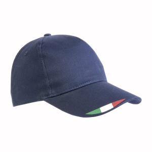 Casquette en polyester 5 panneaux avec impression tricolore 3