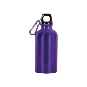 Gourde en aluminium avec mousqueton, 400 ml 2