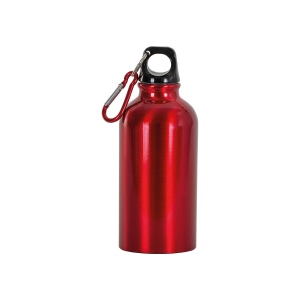 Gourde en aluminium avec mousqueton, 400 ml 4
