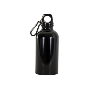 Gourde en aluminium avec mousqueton, 400 ml 5