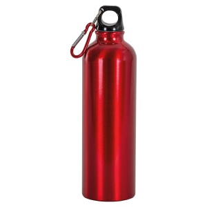 Gourde en aluminium avec mousqueton, 750 ml, no box 4