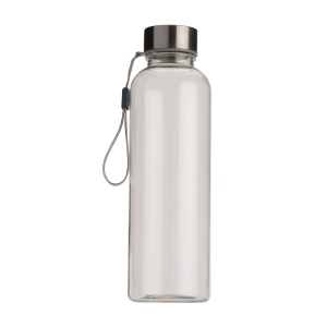 Gourde en tritan transparent avec bouchon en métal (500 ml). Sans BPA 2