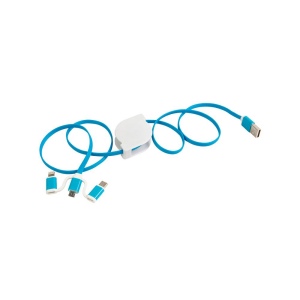 Cable d'alimentation USB type C, lightning, micro USB retractable 11
