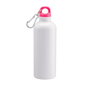 Gourde en aluminium avec mousqueton, 500 mL 2