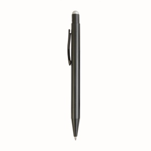 Stylo à déclic en aluminium avec touch screen et logo gravé au laser colorés 12
