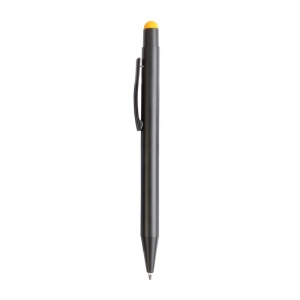 Stylo à déclic en aluminium avec touch screen et logo gravé au laser colorés 14