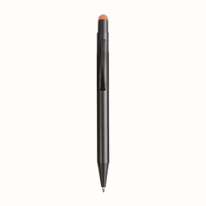Stylo à déclic en aluminium avec touch screen et logo gravé au laser colorés 6