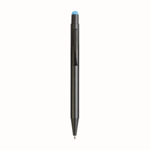 Stylo à déclic en aluminium avec touch screen et logo gravé au laser colorés 4