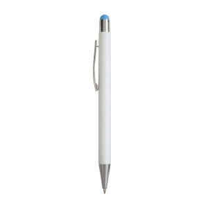 Stylo à déclic en aluminium avec touch screen et logo gravé au laser colorés 8