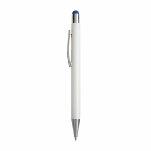 Stylo à déclic en aluminium avec touch screen et logo gravé au laser colorés 10