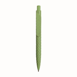 Stylo à déclic en paille de blé (50%) et PP (50%) 2