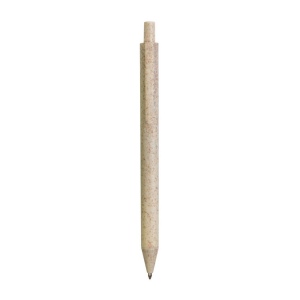 Stylo à déclic en paille de blé (50%) et PP (50%) 2