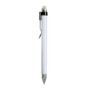 Stylo à déclic avec encre effaçable et clip en métal 7