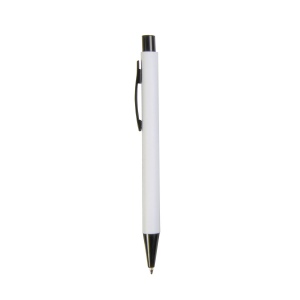 Stylo à dèclic en plastique avec clic en métal 17