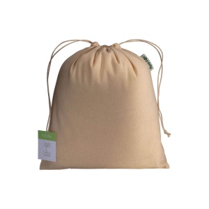 Pochon cadeau en coton organique, 140 g/m2, 25 x 30 cm 3