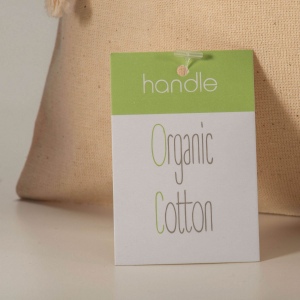 Pochon cadeau en coton organique, 140 g/m2, 15 x 20 cm 4