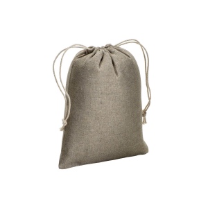 Pochon cadeau en coton recyclé 150 g/m2, 15 x 20 cm 3