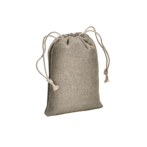 Pochon cadeau en coton recyclé 150 g/m2, 10 x 14 cm 3