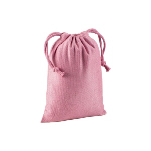 Pochon cadeau en polycoton brillant 150 g/m2 ,15x20 cm