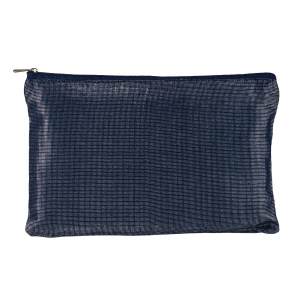 Beauty case en polycoton brillant avec fermeture éclair 8