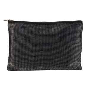Beauty case en polycoton brillant avec fermeture éclair 10