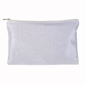 Beauty case en polycoton brillant avec fermeture éclair 11