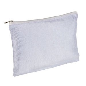 Beauty case en polycoton brillant avec fermeture éclair 6
