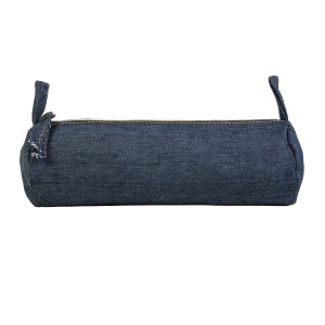 Beauty case en coton DENIM 220 g/m2 (85% coton - 15% polyester) avec fermeture éclair 3