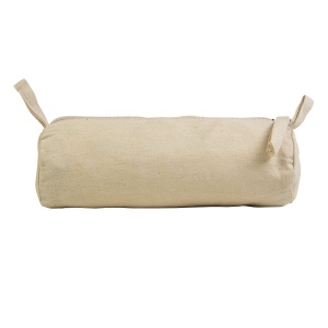 Beauty case en coton 220 g/m2 avec fermeture éclair,8X22 cm 3