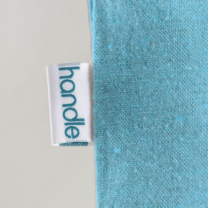 Shopper en coton recyclé 190 g/m2, anses longues, 38 X 42 cm 23