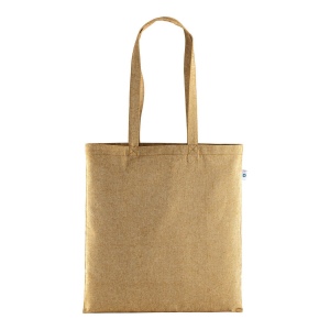 Shopper en coton recyclé 190 g/m2, anses longues, 38 X 42 cm 37