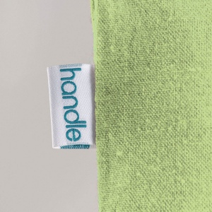 Shopper en coton recyclé 190 g/m2, anses longues, 38 X 42 cm 15