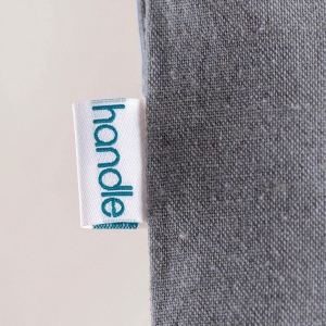 Shopper en coton recyclé 190 g/m2, anses longues, 38 X 42 cm 43