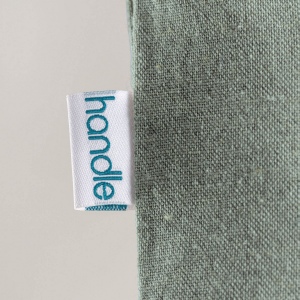 Shopper en coton recyclé 190 g/m2, anses longues, 38 X 42 cm 48