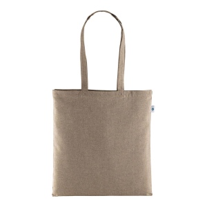 Shopper en coton recyclé 190 g/m2, anses longues, 38 X 42 cm 17
